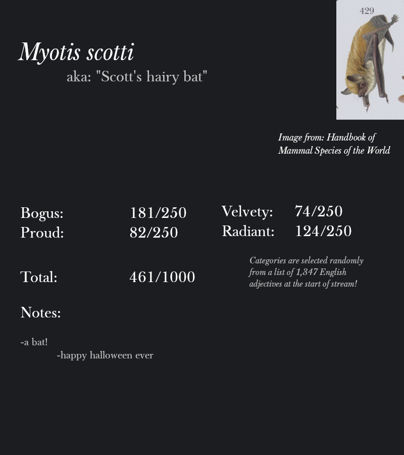 Myotis scotti